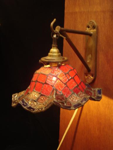 Stain glass wall lamp Item code NO.B27